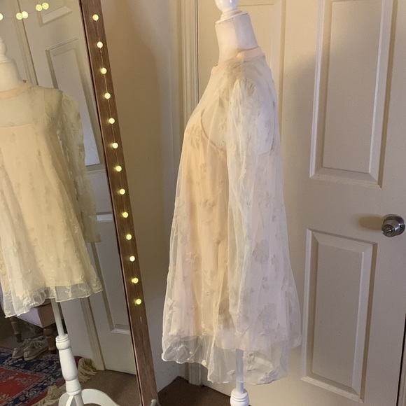 Free People Cecelia Sheer Mini Dress - Picture 7 of 12